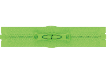 5# Plastic zipper head to- head open end / V-auto-lock slider