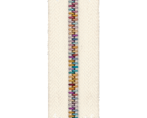 Metal electroplated multi-colour teeth