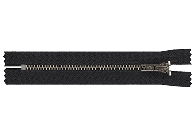 3# Metal zipper nickle (N/F) Y-teeth close end / Auto lock slider