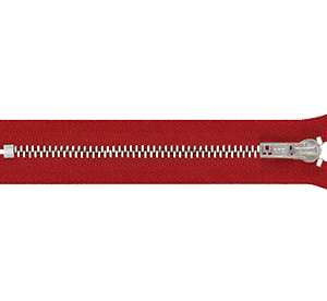 3# Metal zipper polished platina Y-teeth close end / Auto lock slider